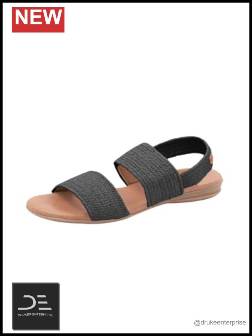 André Assous Nigella Woven Raffia Wedge Sandals - Handcrafted Spain, Cushioned